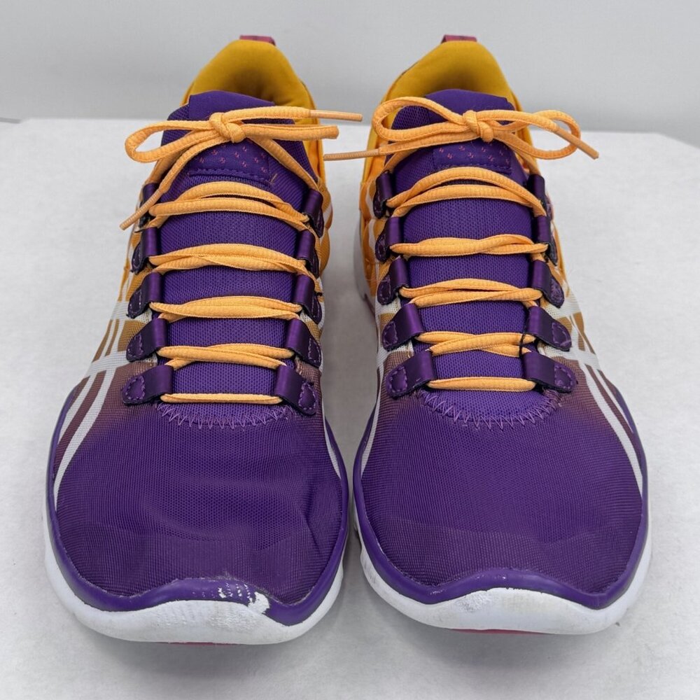 Asics Womens Size 8.5 Purple Orange Sana Athletic Running Shoes Lace Up S465N - Picture 7 of 13